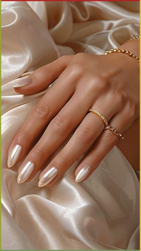 A golden-hued manicure seems naturally opulent and…